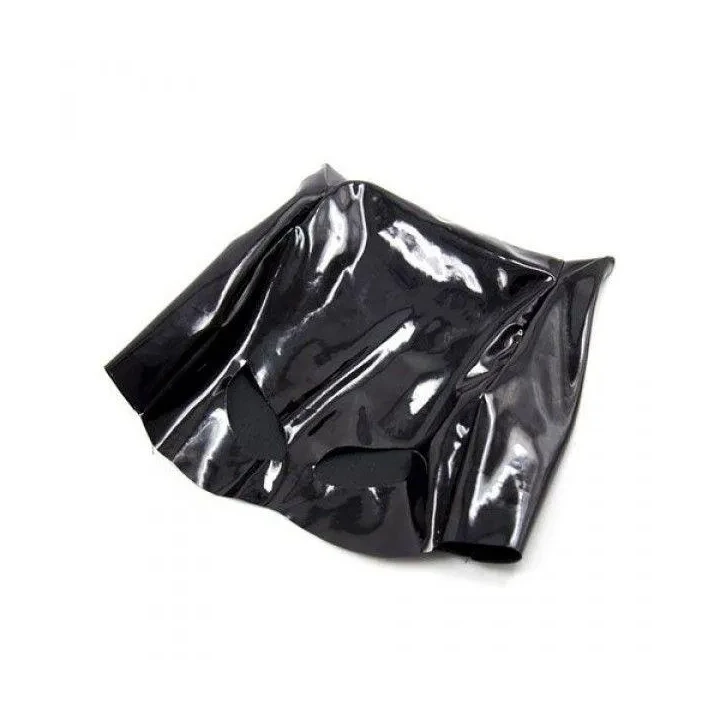 Maska Fetyszyczna Toyz4Lovers - Duża, Czarna Skórzana, Ekscytujący Design