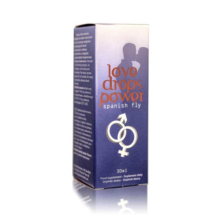 Suplement diety - Love Drops Power 30ml, Afrodyzjak, zwiększa pobudzenie i energię