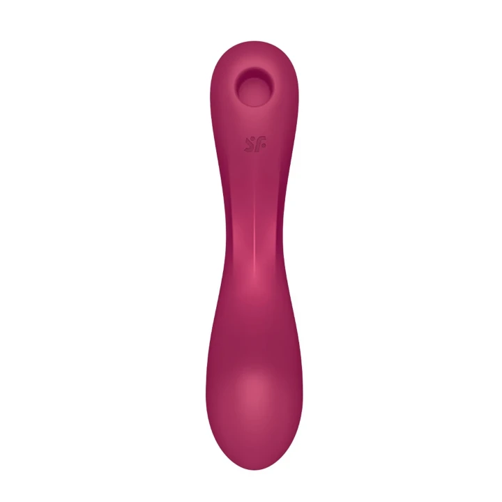 Wibrator punktu G Satisfyer Curvy Trinity 1 | 3 silniczki, wodoszczelność IPX7, silikon medyczny