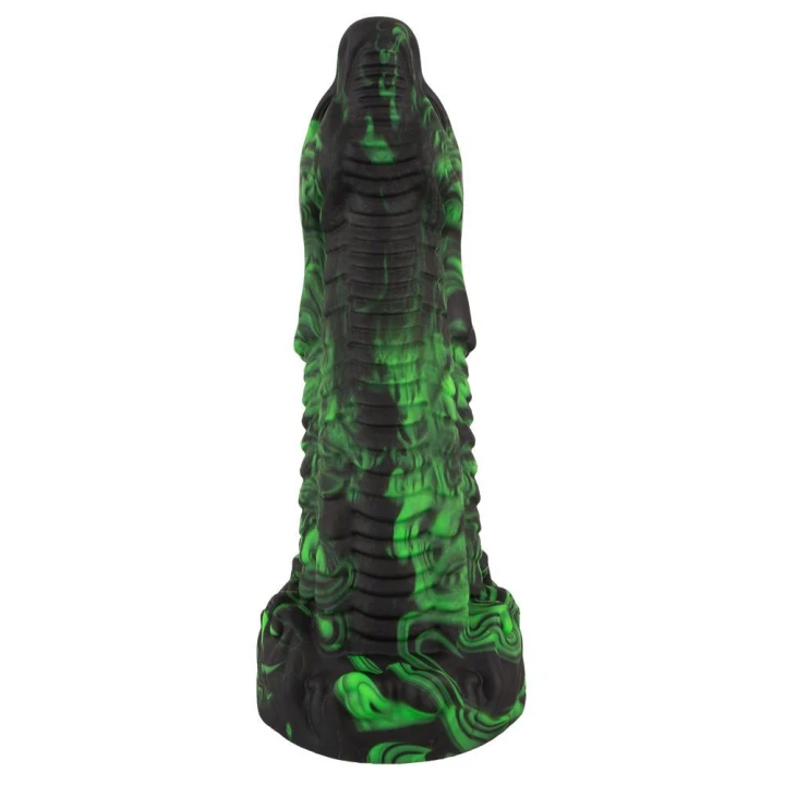 Dildo Beasty Cocks Lizard Peak, silikonowy, 22 cm długości, przyssawka