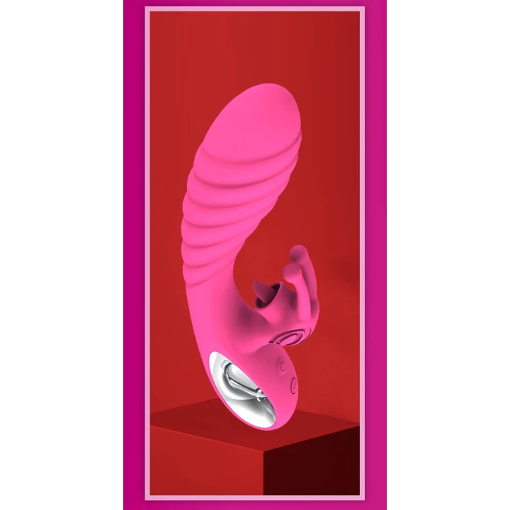 Masażer wibracyjny Vicky - silikon medyczny, 36 trybów, wodoodporny