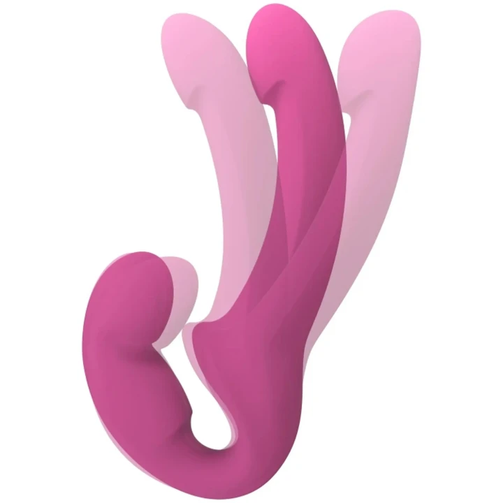 Podwójne dildo (double dildo) Fun Factory Share Lite – silikon, elastyczny rdzeń, wodoodporne IPX7