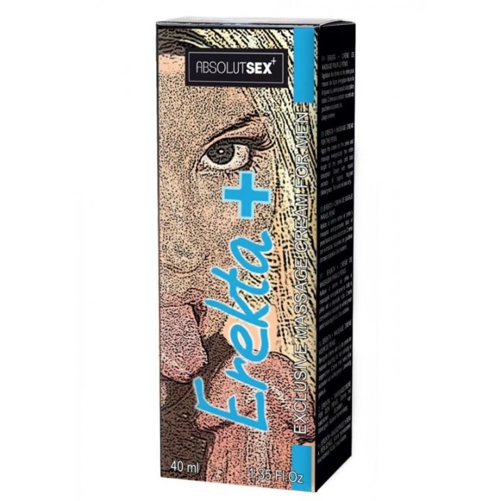 Żel/sprej Erekta Plus - 40 ML, natychmiastowe działanie, więcej twardości, męska kontrola
