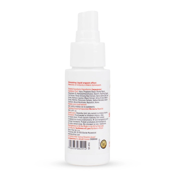 Żel intymny MyLove Stimulating Gel – efekt rozgrzewający, 50 ml