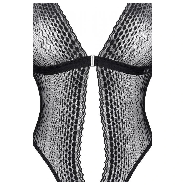 Body DEMONIQ Kolekcja Lady X Isbel L - Koronka, Geometryczny Wzór, Regulowane Elementy