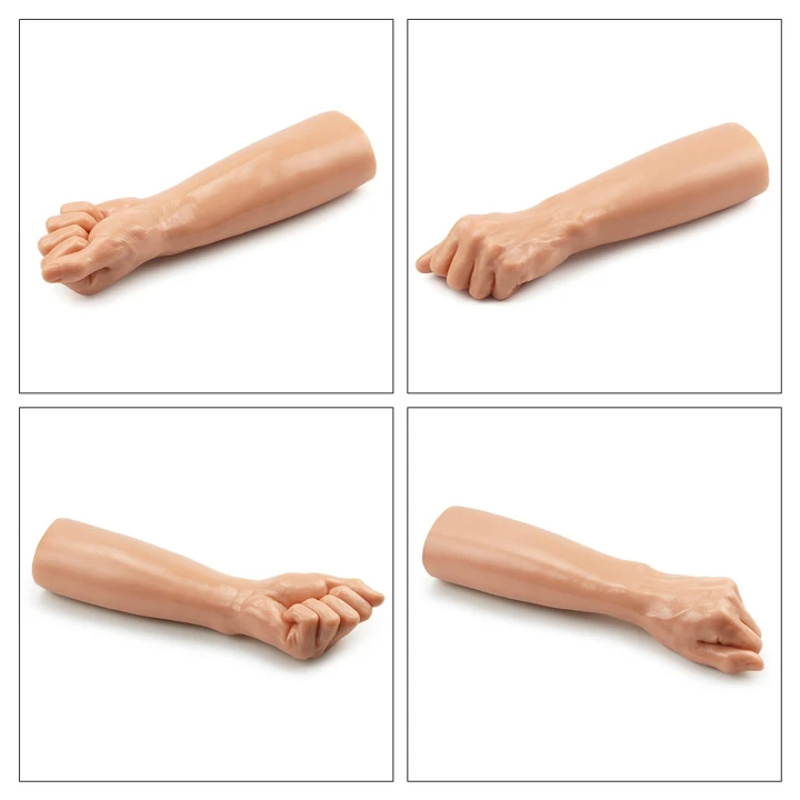 Dildo - Realistyczna Ręka PVC, 12'' (30.5 cm), zaawansowane fistingu, bez ftalanów
