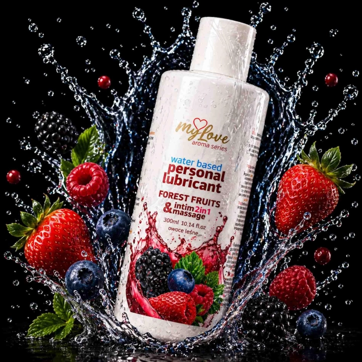 Żel intymny i do masażu MyLove Aroma Series 2w1 Leśne Owoce 300 ml