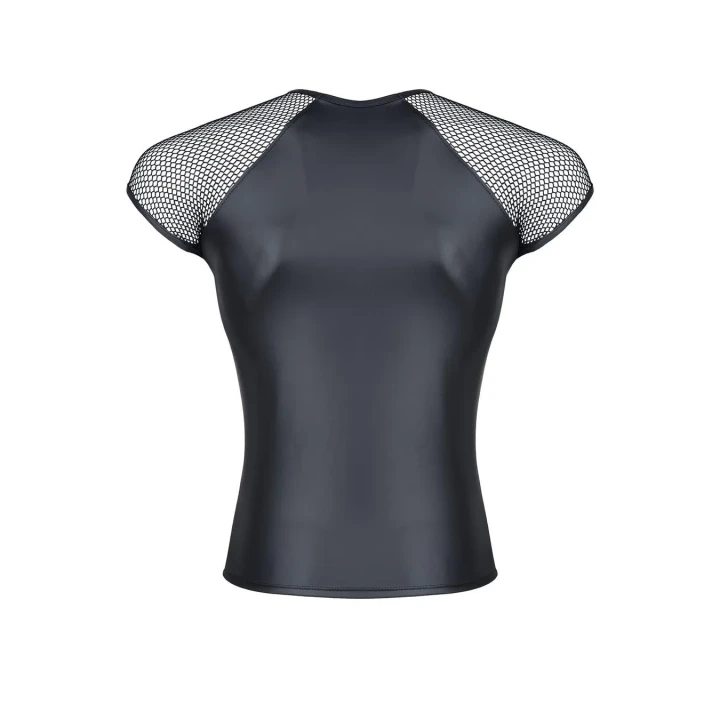 Koszulka męska REGNES FETISH PLANET, wetlook, elastyczna siatka, nowoczesny styl, wygoda