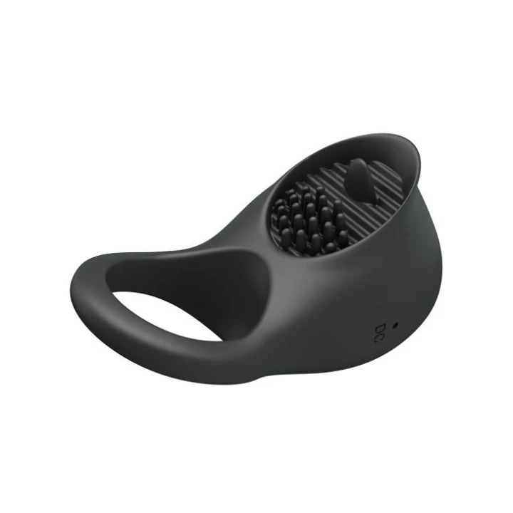Pierścień erekcyjny PRETTY LOVE - 12 funkcji, silikon, zasilanie USB, wibracje