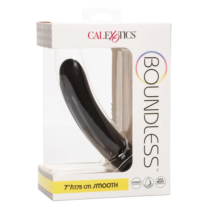 Dildo Boundless 17.8cm silikonowy, wodoodporny, o mocnej podstawie przyssawnej