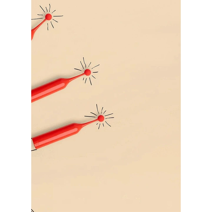 Stymulator łechtaczkowy ROMP Pop - silikonowe końcówki, 3 tryby wibracji, wodoodporny