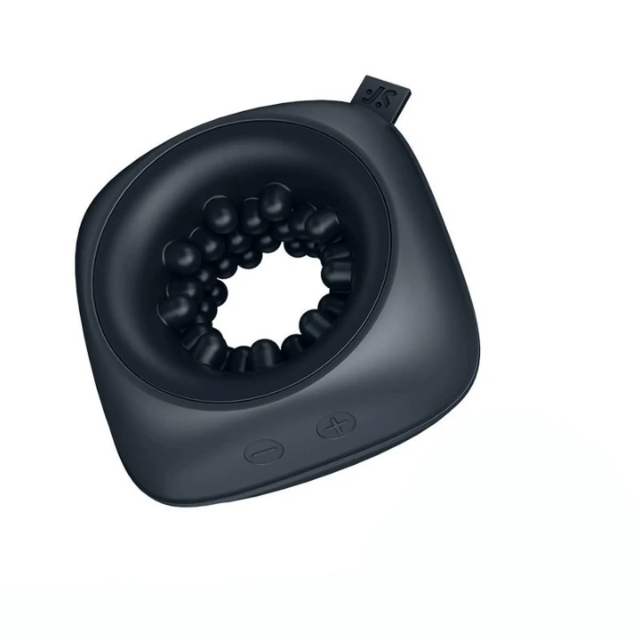 Masturbator wibracyjny Satisfyer Ring Stroker, silikonowy, 3 silniki, wodoodporny