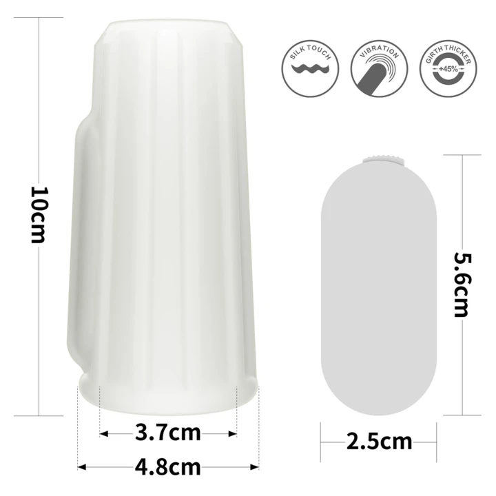 Pierścień Wibracyjny do Penisa Knight - Ultra Rozciągliwy, Wodoodporny, TPE