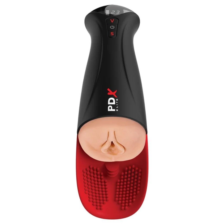 Masturbator PDX Elite Fuck-O-Matic Pro XL, Funkcja masażu, 5 trybów wibracji