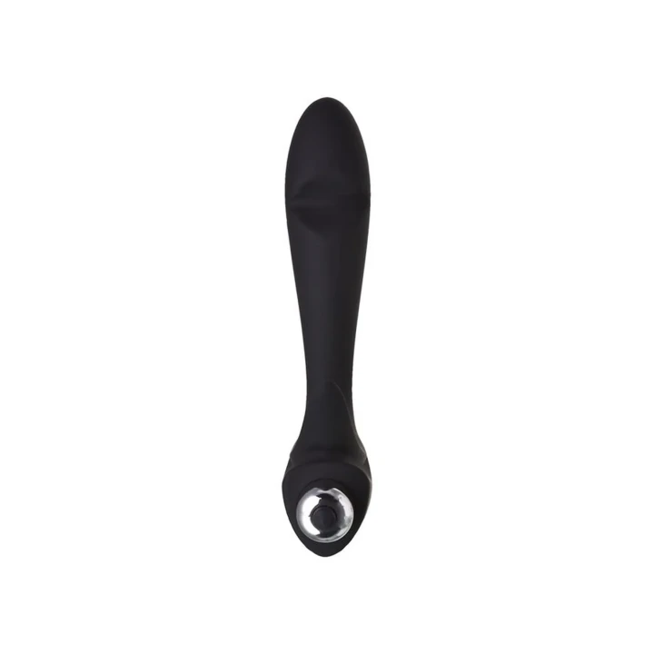 Masażer prostaty EROTIST, silikonowy, podwójna stymulacja, ergonomiczny 14,4 cm