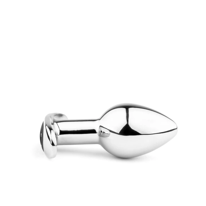 Wibrator analny (butt plug) M Series – metal, pilot zdalnego ster., 10 tryb. IPX7