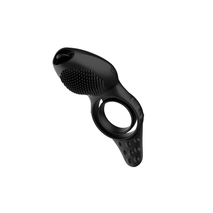 Pierścień erekcyjny z wibracją Tognue - silikon, wodoodporny, 75mm długości