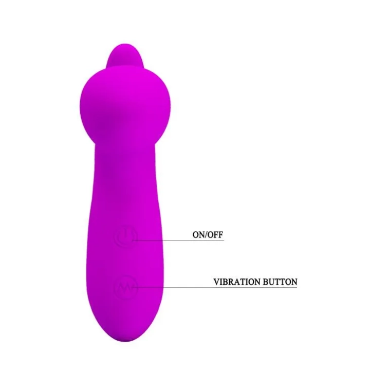 Masażer prostaty PRETTY LOVE - 30 funkcji wibracji, silikon, ładowalny USB