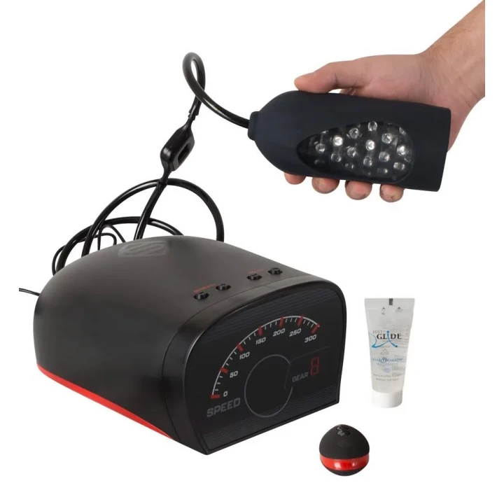 Masturbator Suck-O-Mat 2.0, 60 W, 200 impulsów ssania, 8 automatycznych trybów