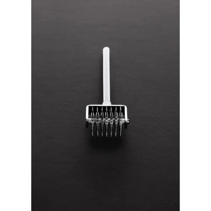 Koło z kolcami ze stali nierdzewnej 7-pinowe, długość 17,5 cm, precyzyjna stymulacja