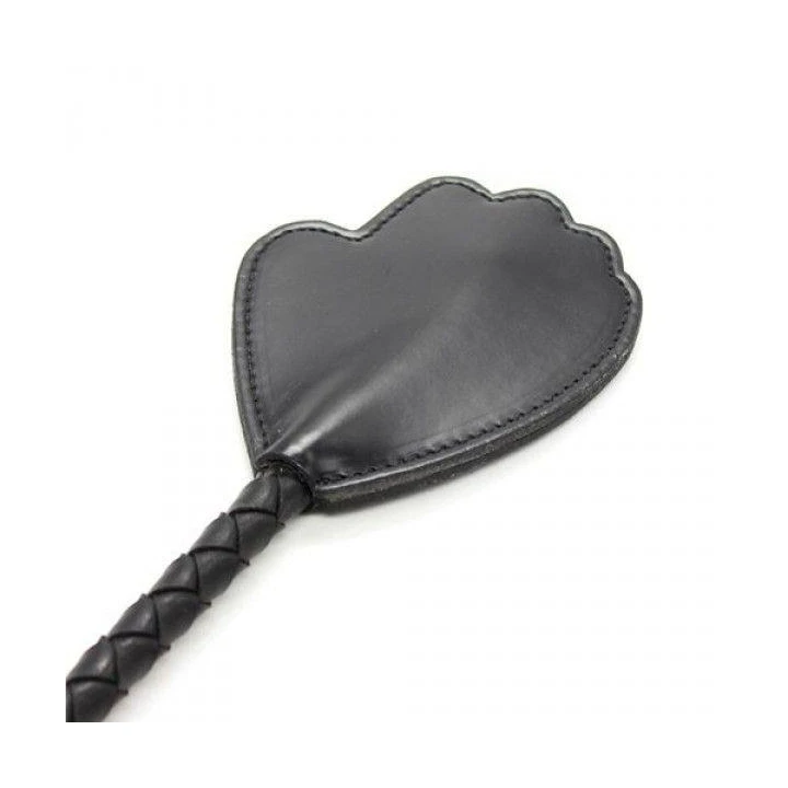 Bat skórzany Pejcz-Frustino z uchwytem dłoniowym, idealny do BDSM