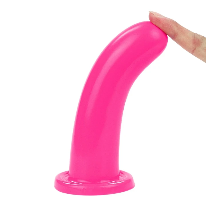 Dildo Silicone Holy Dong Large, dł. 15,2 cm, obwód 12,7 cm, przyssawka do zabawy bez rąk