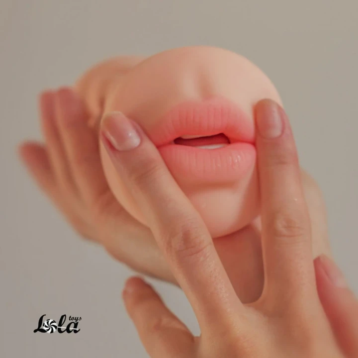 Masturbator podwójny Lola Toys Satisfaction, długość 16 cm, materiał TPE, szerokość 6,8 cm