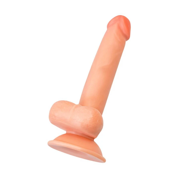 Dildo My Babe My Priceless, 18 cm, realistyczny, z ruchomą warstwą TPE, nude