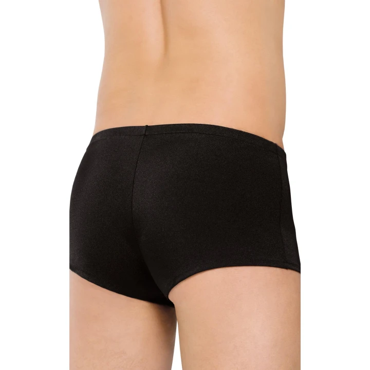 Szorty SOFTLINE COLLECTION - Czarny, XL, Elastyczna Lycra, Metalowe Zamki Błyskawiczne