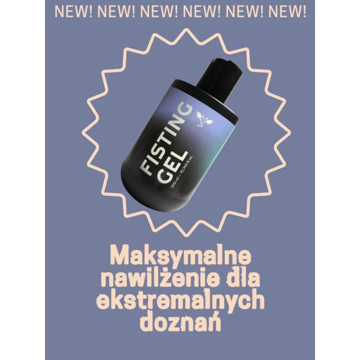 Żel do Fistingu ComfortPro, Nawilżający 300ml, Znieczulający, Bezpieczny dla Skóry