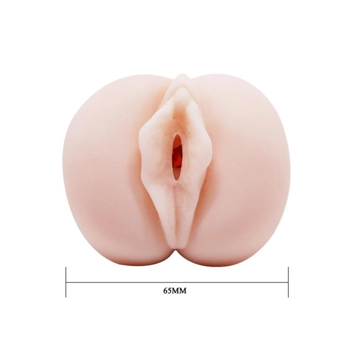 Masturbator wagina Crazy Bull, realistyczny, łatwy w czyszczeniu, 12,5 cm długości