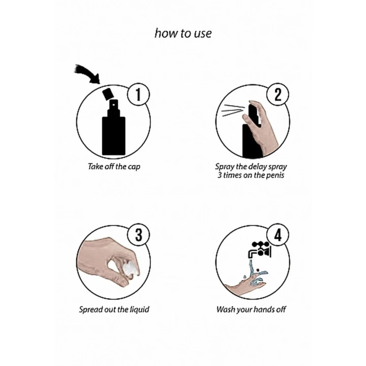 Spray opóźniający wytrysk CBD - 15 ml, łagodny, miejscowe znieczulenie, łatwe zastosowanie