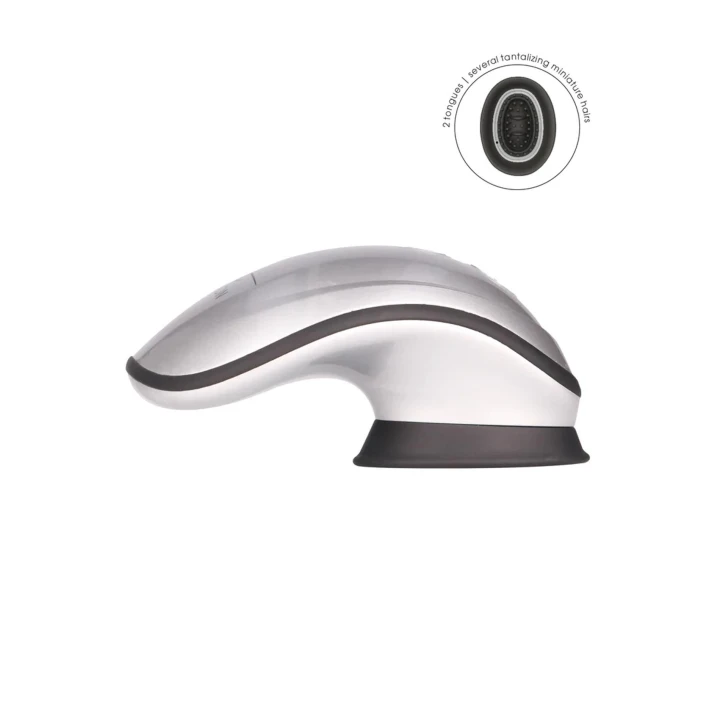 Stymulator łechtaczki Twitch - Silikonowy, wodoodporny, z 10 trybami wibracji