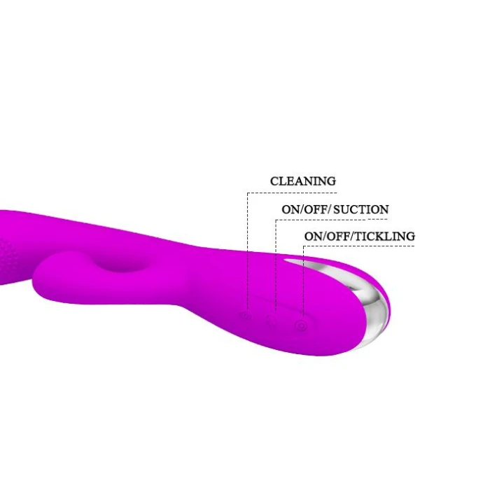 Masażer punktu G PRETTY LOVE - ROY, silikonowy, ładowany, 11 funkcji stymulacji