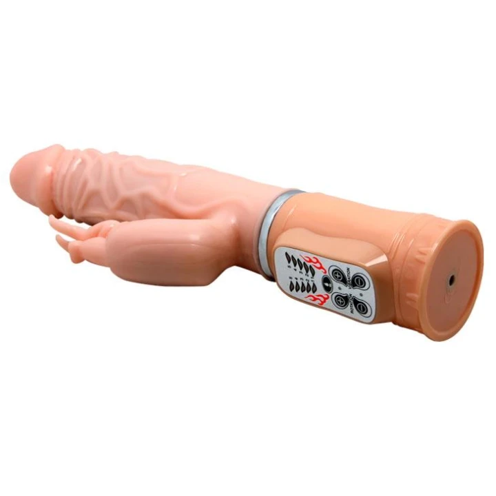 Wibrator - BAILE Fire Dragon, 5 wibracji, 5 obrotów, funkcja grzania