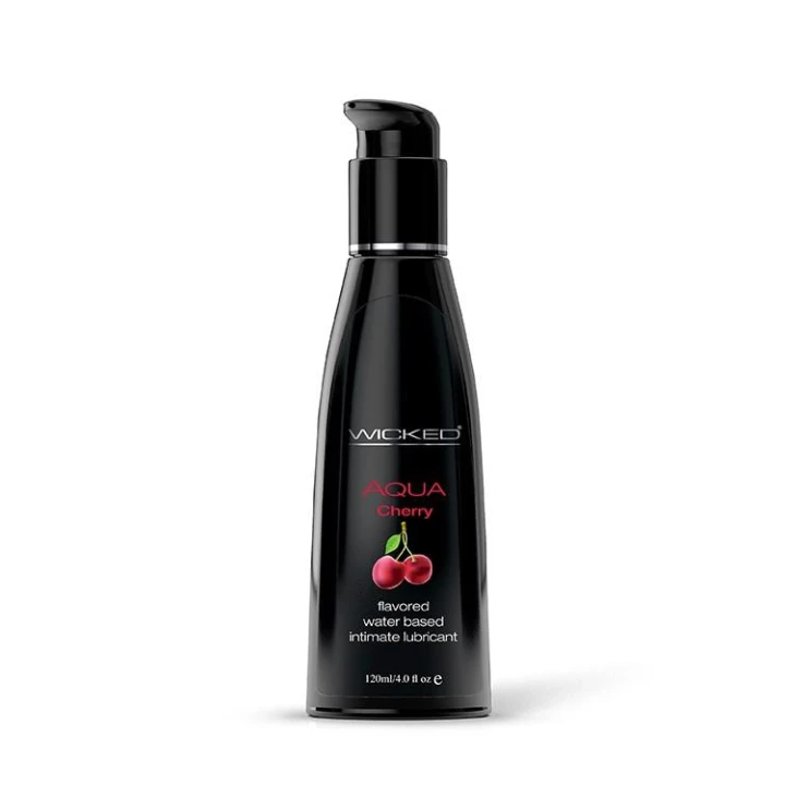 Lubrykant do ciała WICKED AQUA Cherry 120ml – lekka formuła, smakowity aromat