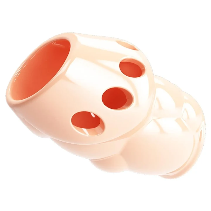 Nakładka na penisa PRETTY LOVE OSCAR, TPR, wodoodporna, rozciągliwa