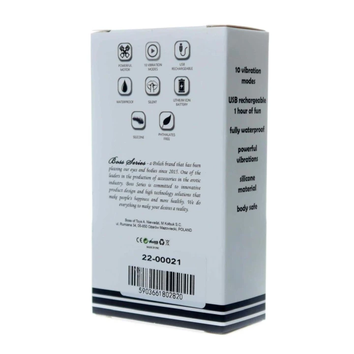 Wibrator w kształcie szminki - Niezawodny, wodoodporny, z 10 trybami wibracji