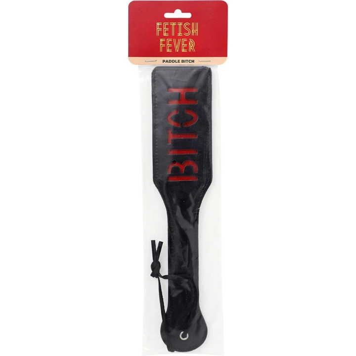 Paddle Fetish Fever - Bitch - Czarna, Wysokiej Jakości Materiały, Eleganckie Detale