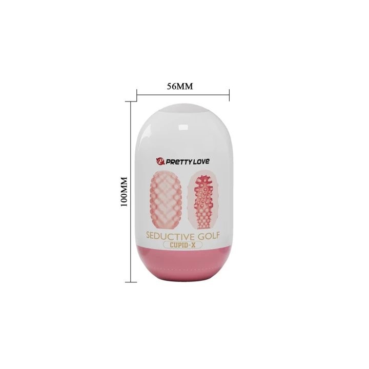Masturbator TPR ABS Pretty Love Cupid X - elastyczny, dyskretny, różnorodne doznania