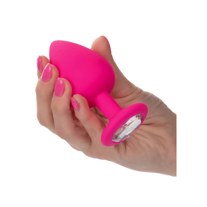 Zestaw analny Cheeky Gems - Silikonowy, 3 rozmiary, długość S: 6.3 cm, M: 7.5 cm, L: 9 cm