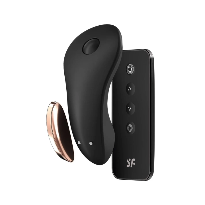 Wibrator do majtek Satisfyer Little Secret — pilot, kontrola aplikacją, wodoodporny
