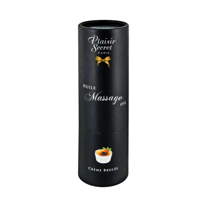 Olejek do masażu Plaisir Secret Creme Brulée 59ml - intensywny aromat, nawilżająca formuła