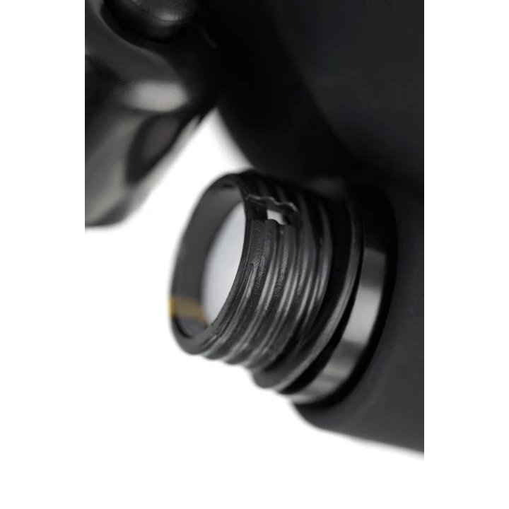 Etui na mosznę EROTIST z pierścieniem erekcyjnym i wibracjami, silikon, czarne, 6.5 cm