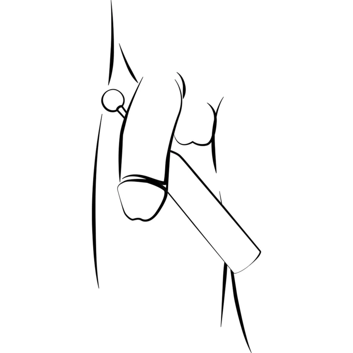 Stymulator łechtaczkowy ROMP Pop - silikonowe końcówki, 3 tryby wibracji, wodoodporny