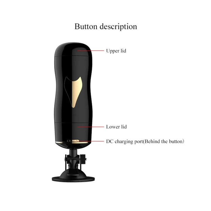 Masturbator dwustronny CyberSkin® 7 funkcji wibracji, masaż 24,8 cm