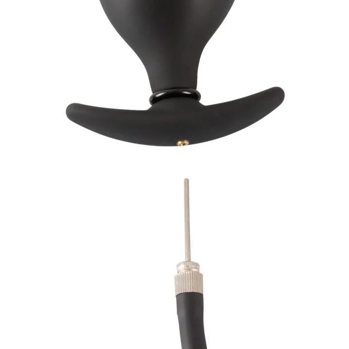 Wtyczka analna Inflatable Plug - Silikon, regulowany rozmiar 3-8 cm, bezpieczna konstrukcja