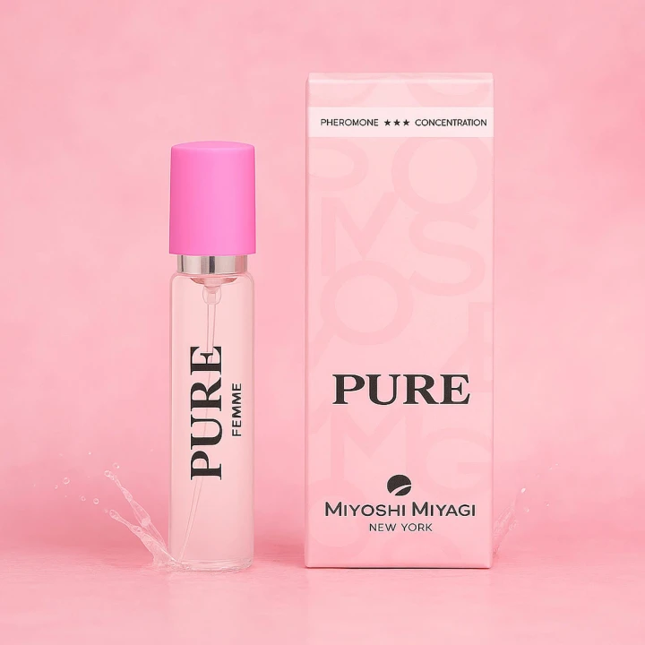 Feromony bezzapachowe Miyoshi Miyagi PURE 15ml dla kobiet - neutralne kompozycje
