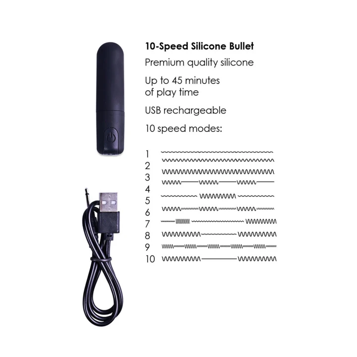 Stringi wibrujące z paskiem Ouch! - Odpinane ramiączka, 10 prędkości, XS/S