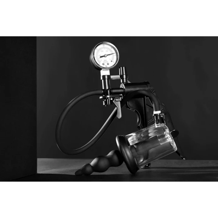 Pompka manualna ABS/Silikon - Kształt różyczki, z 3 różnymi wtyczkami